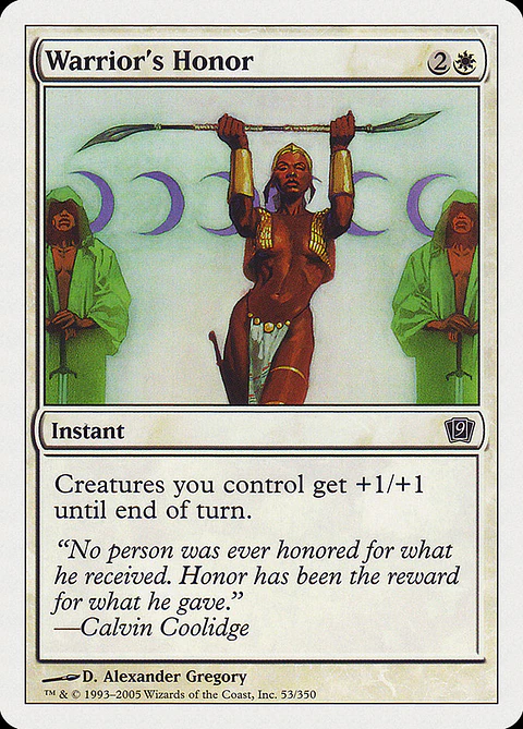 Warrior's Honor - 9TH - C 