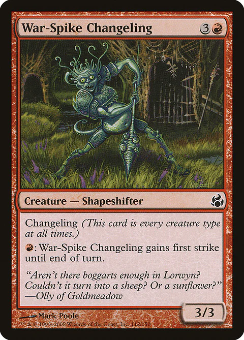 War-Spike Changeling - MOR - C 