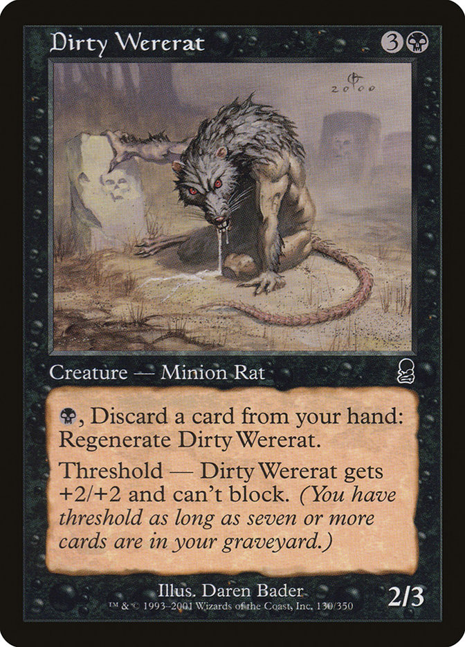 Dirty Wererat - ODY - C  1