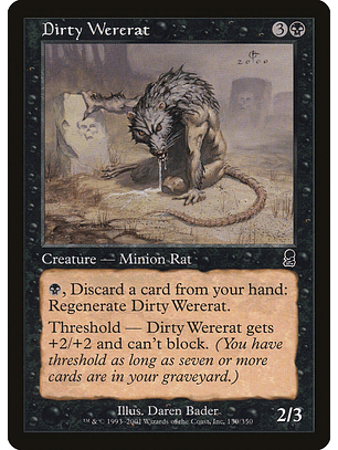 Dirty Wererat - ODY - C 