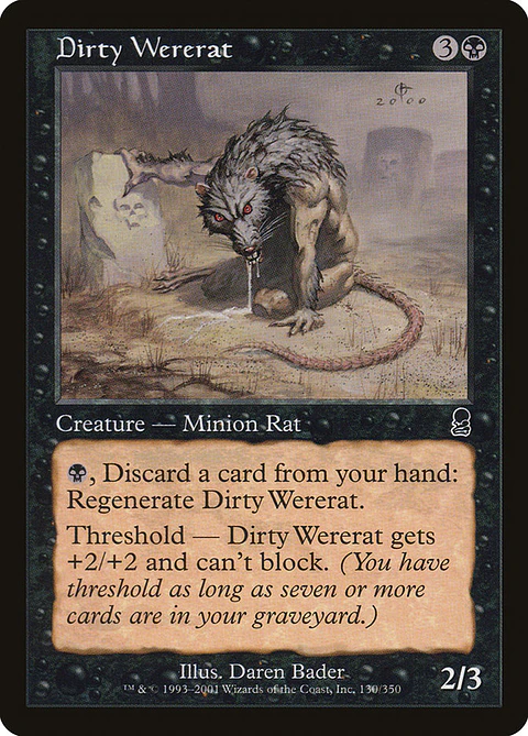 Dirty Wererat - ODY - C 