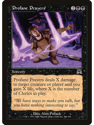 Profane Prayers - ONS - C 