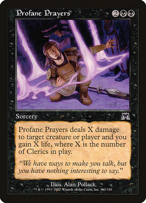 Profane Prayers - ONS - C 