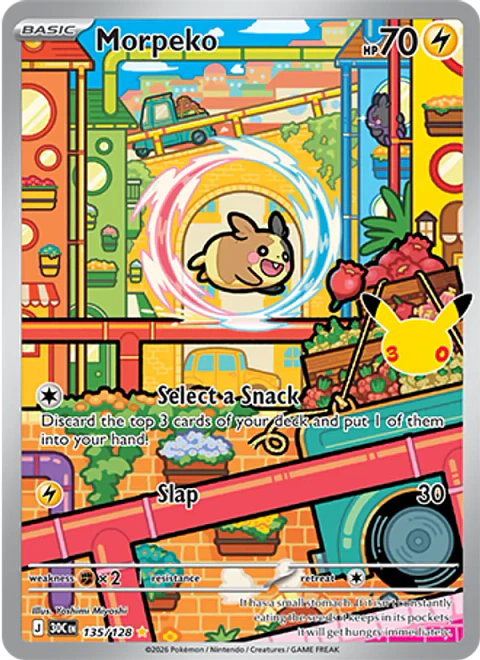 Morpeko - 30C-135-H - Illustration Rare