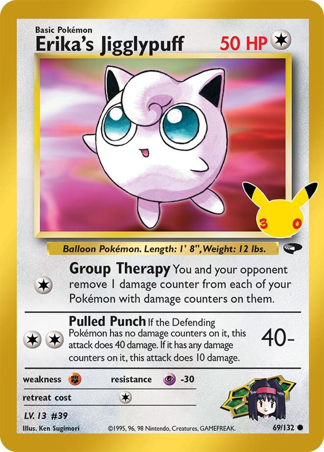 Erika's Jigglypuff - 30CC-015-H - Classic Collection 1