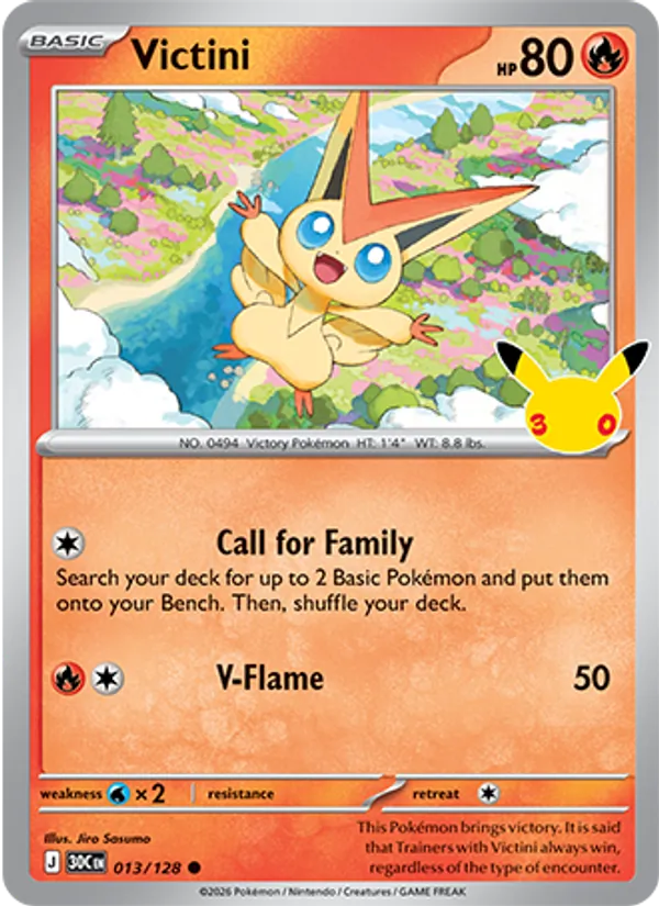 Victini - 30C-013-H - Common 1