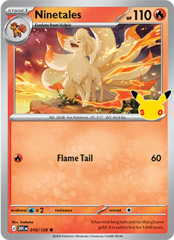Ninetales - 30C-010-H - Common 1
