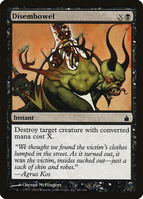 Disembowel - RCG - C 