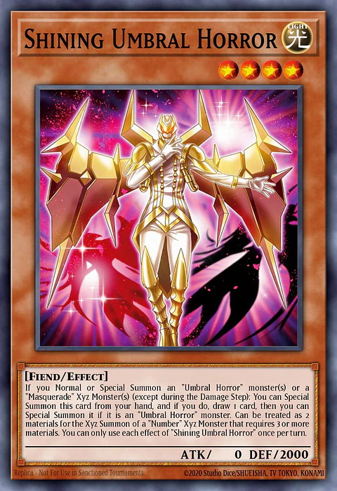 Shining Umbral Horror - BETB-EN005 - Super Rare