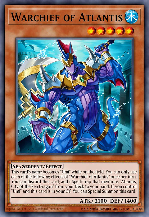 Warchief of Atlantis - BETB-EN014 - Ultra Rare