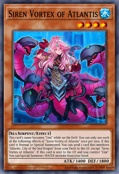 Siren Vortex of Atlantis - BETB-EN016 - Super Rare