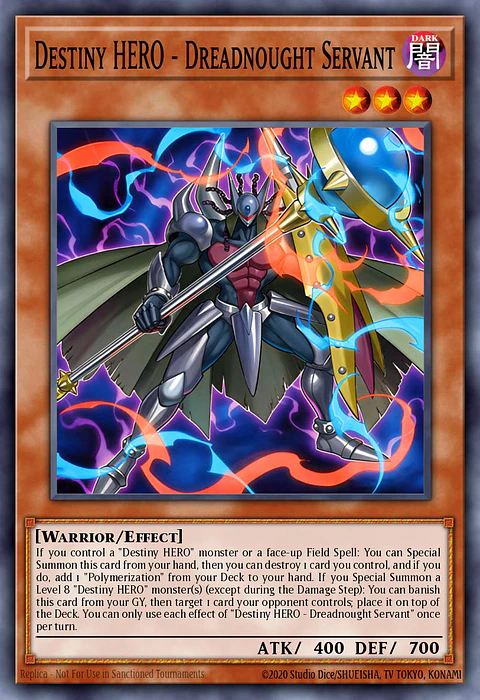 Destiny HERO - Dreadnought Servant - BETB-EN023 - Common