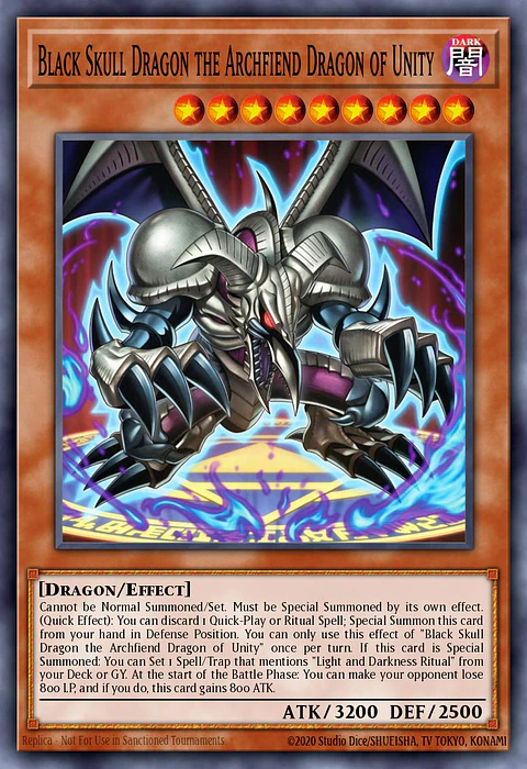 Black Skull Dragon, the Archfiend of Unity - BETB-EN026 - Starlight Rare