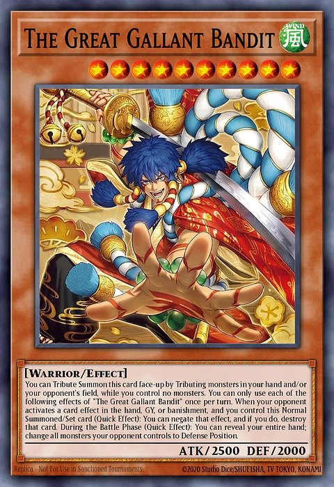 The Great Gallant Bandit - BETB-EN027 - Secret Rare