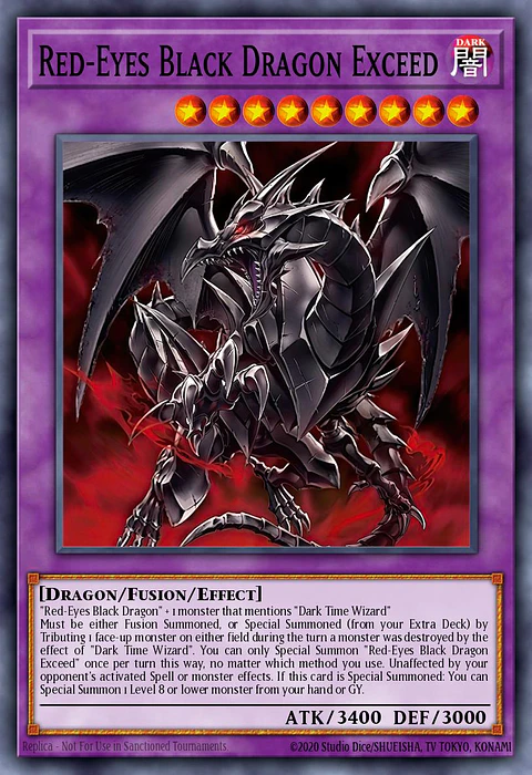 Red-Eyes Black Dragon Exceed - BETB-EN036 - Starlight Rare (Extended Art)
