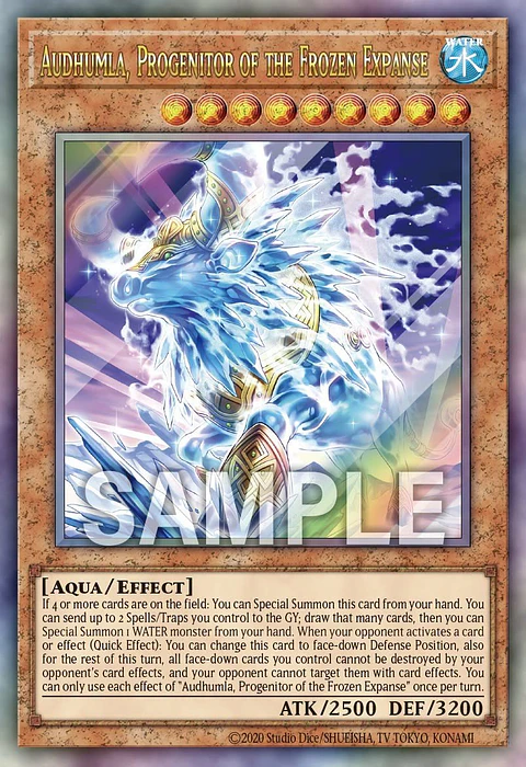 Audhumla, Progenitor of the Frozen Expanse - BETB-EN081 - Ultra Rare