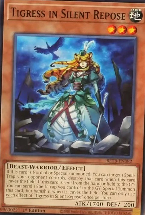 Tigress in Silent Repose - BETB-EN082 - Common