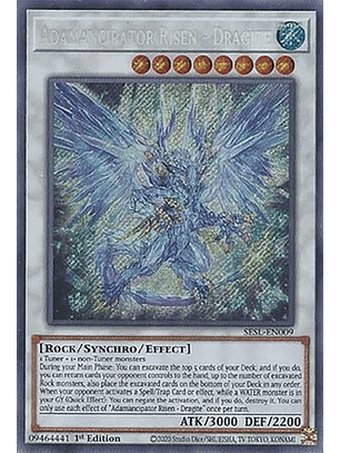 Adamancipator Risen - Dragite - SESL-EN009 - Secret Rare