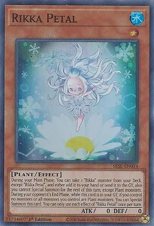 Rikka Petal - SESL-EN014 - Super Rare 1