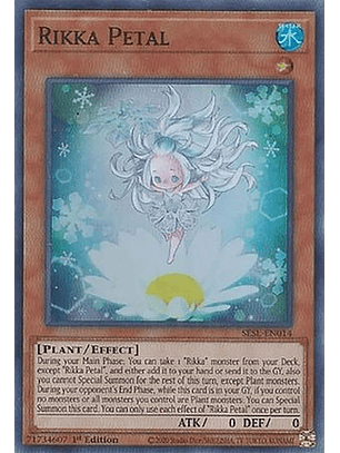 Rikka Petal - SESL-EN014 - Super Rare