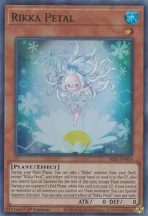Rikka Petal - SESL-EN014 - Super Rare