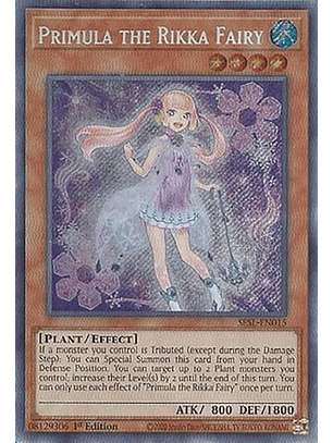 Primula the Rikka Fairy - SESL-EN015 - Secret Rare 