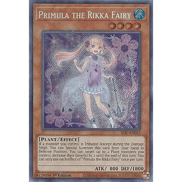 Primula the Rikka Fairy - SESL-EN015 - Secret Rare 
