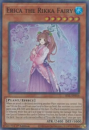 Erica the Rikka Fairy - SESL-EN018 - Super Rare 1