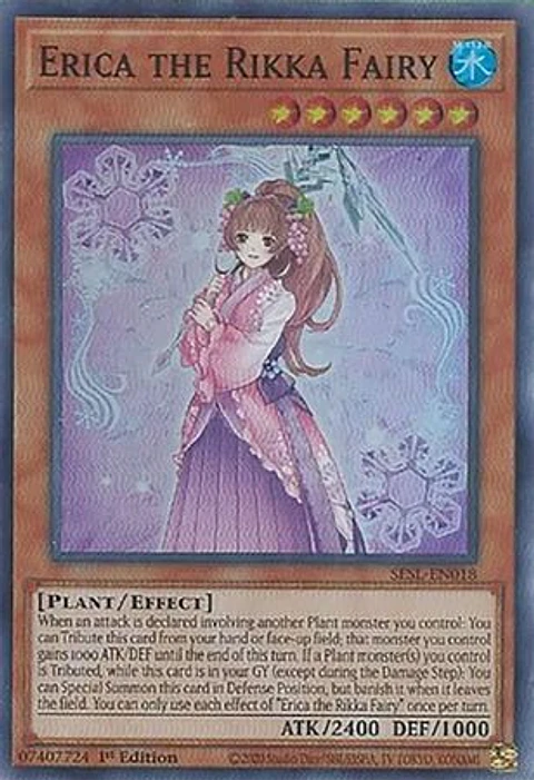 Erica the Rikka Fairy - SESL-EN018 - Super Rare