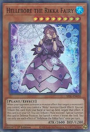 Hellebore the Rikka Fairy - SESL-EN020 - Super Rare 1