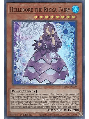 Hellebore the Rikka Fairy - SESL-EN020 - Super Rare