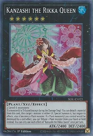 Kanzashi the Rikka Queen - SESL-EN021 - Super Rare 1