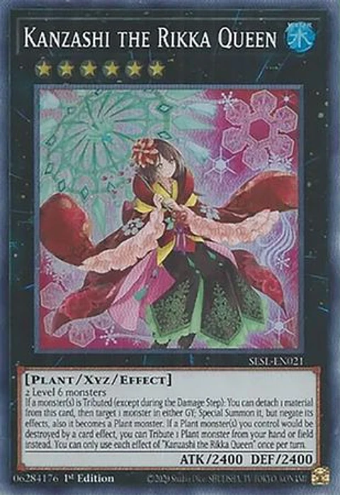 Kanzashi the Rikka Queen - SESL-EN021 - Super Rare