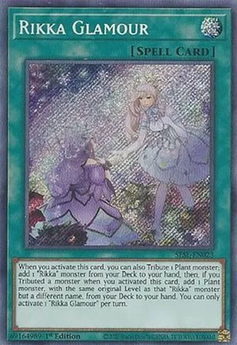 Rikka Glamour - SESL-EN023 - Secret Rare