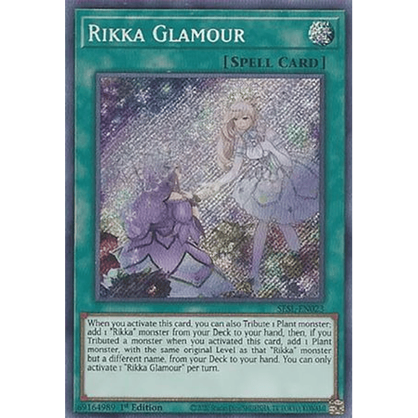 Rikka Glamour - SESL-EN023 - Secret Rare