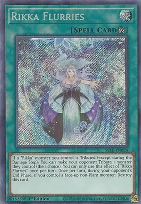Rikka Flurries - SESL-EN024 - Secret Rare