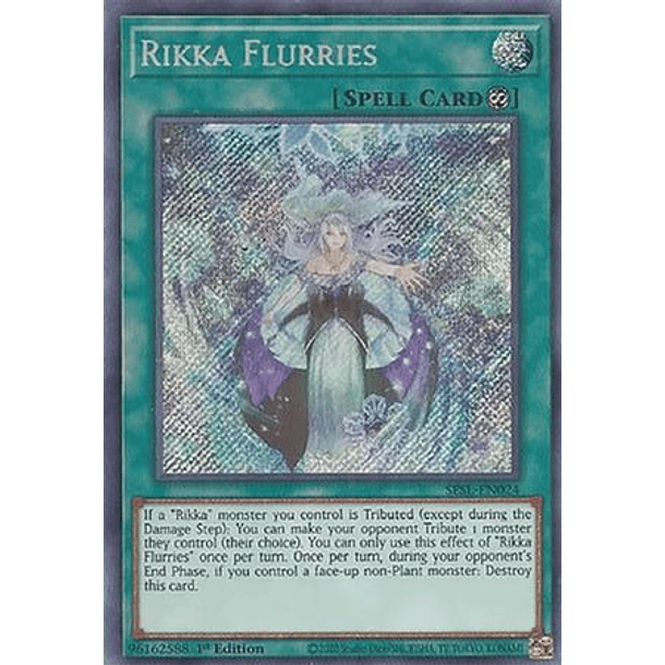 Rikka Flurries - SESL-EN024 - Secret Rare