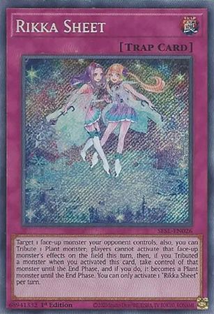 Rikka Sheet - SESL-EN026 - Secret Rare  1