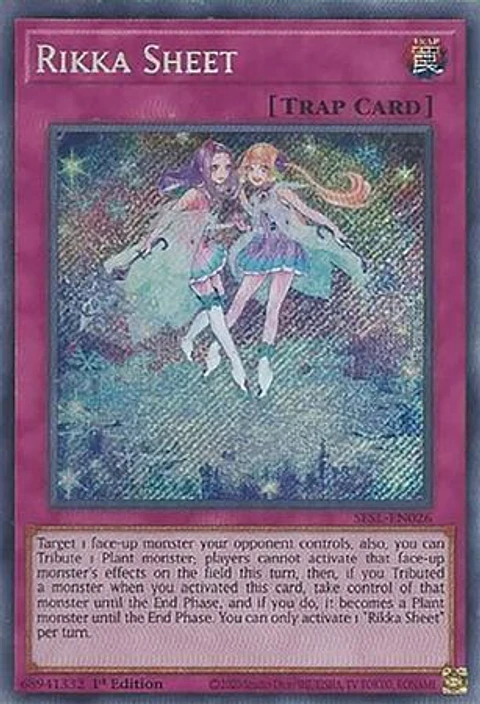 Rikka Sheet - SESL-EN026 - Secret Rare 