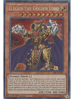 Eldlich the Golden Lord - SESL-EN027 - Secret Rare