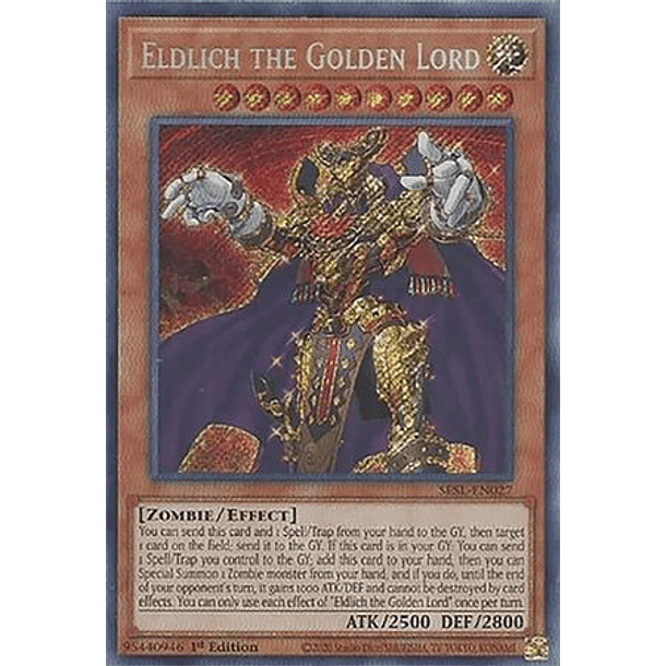 Eldlich the Golden Lord - SESL-EN027 - Secret Rare