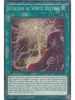 Eldlixir of White Destiny - SESL-EN030 - Secret Rare