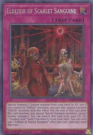 Eldlixir of Scarlet Sanguine - SESL-EN031 - Secret Rare 1