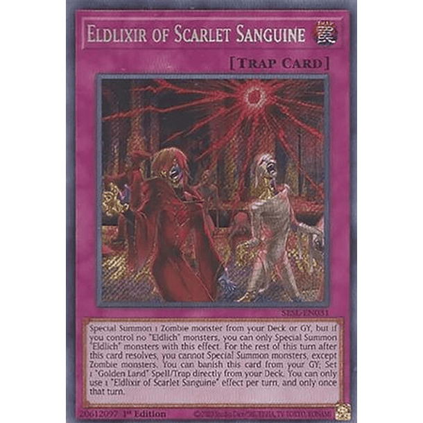 Eldlixir of Scarlet Sanguine - SESL-EN031 - Secret Rare
