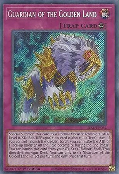 Guardian of the Golden Land - SESL-EN032 - Secret Rare