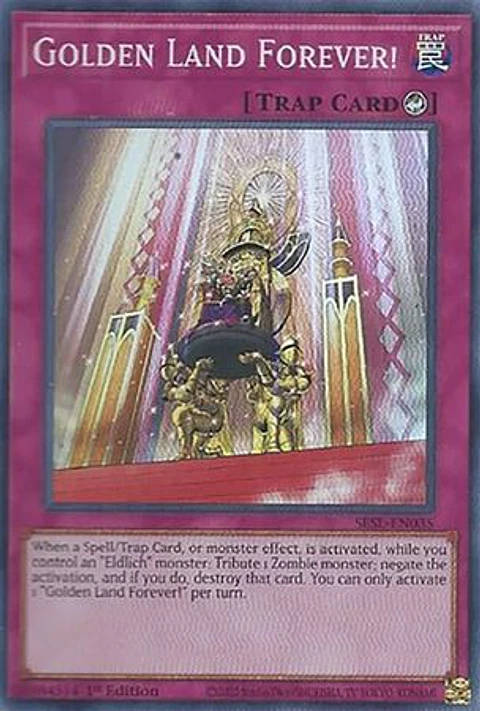 Golden Land Forever! - SESL-EN035 - Super Rare 