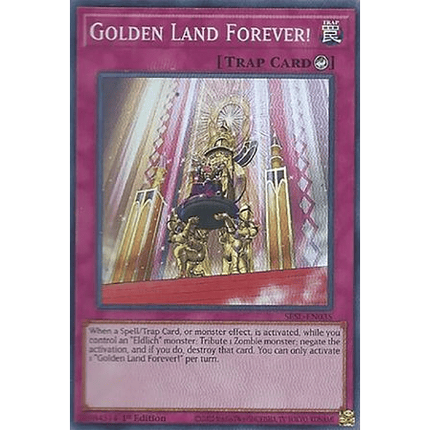Golden Land Forever! - SESL-EN035 - Super Rare 