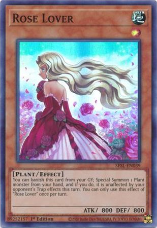 Rose Lover - SESL-EN039 - Super Rare  1