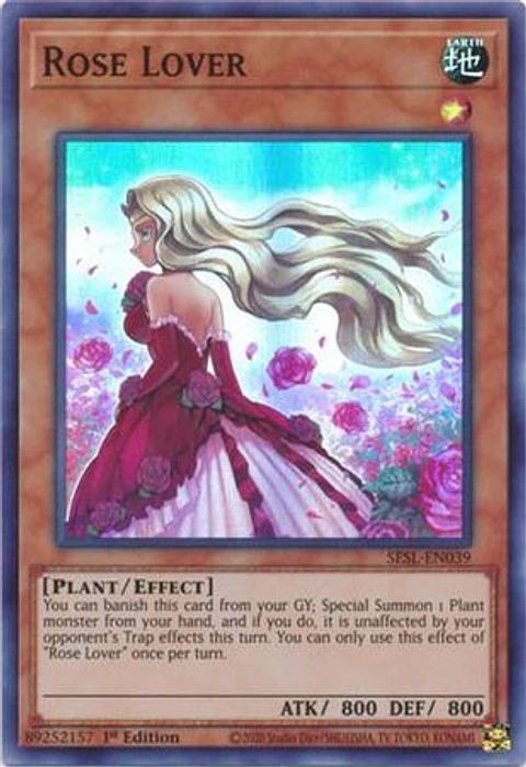 Rose Lover - SESL-EN039 - Super Rare 