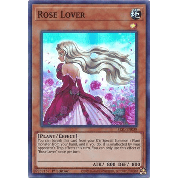 Rose Lover - SESL-EN039 - Super Rare 